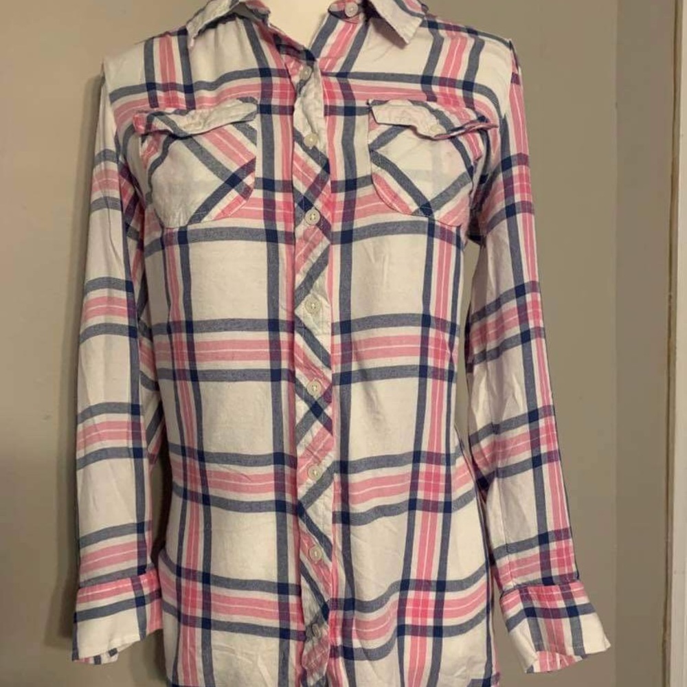 Style and Co. plaid button down size XS